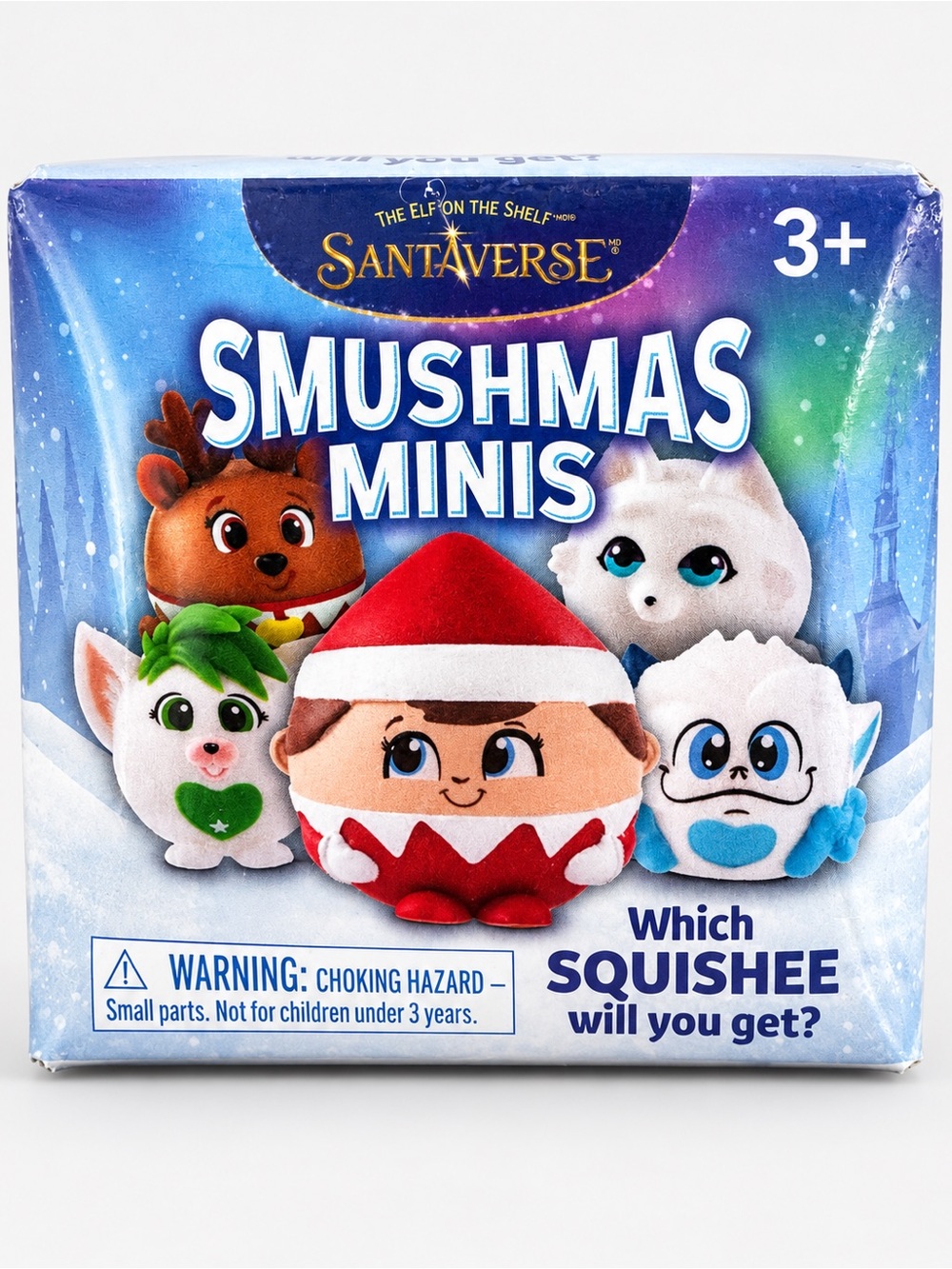 Elf on the Shelf Santaverse Smushmas Minis Mystery Squish Plush Blind Box